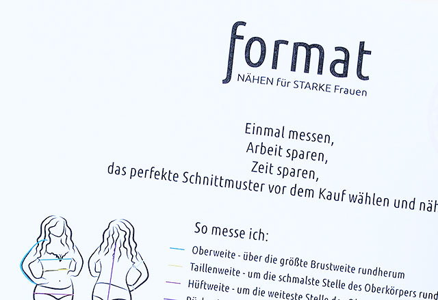 Vergleiche die Werte deiner Größe mit den Zahlen in deiner persönlichen Maßtabelle